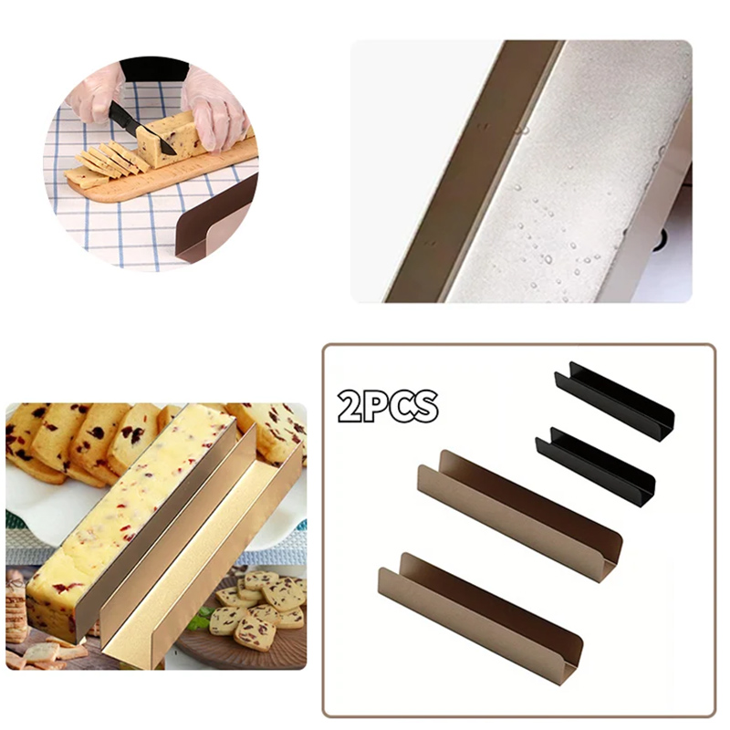 Kitchen Baking Store - U-Shaped Non-Stick Biscuit Mould Rectangular Bread
