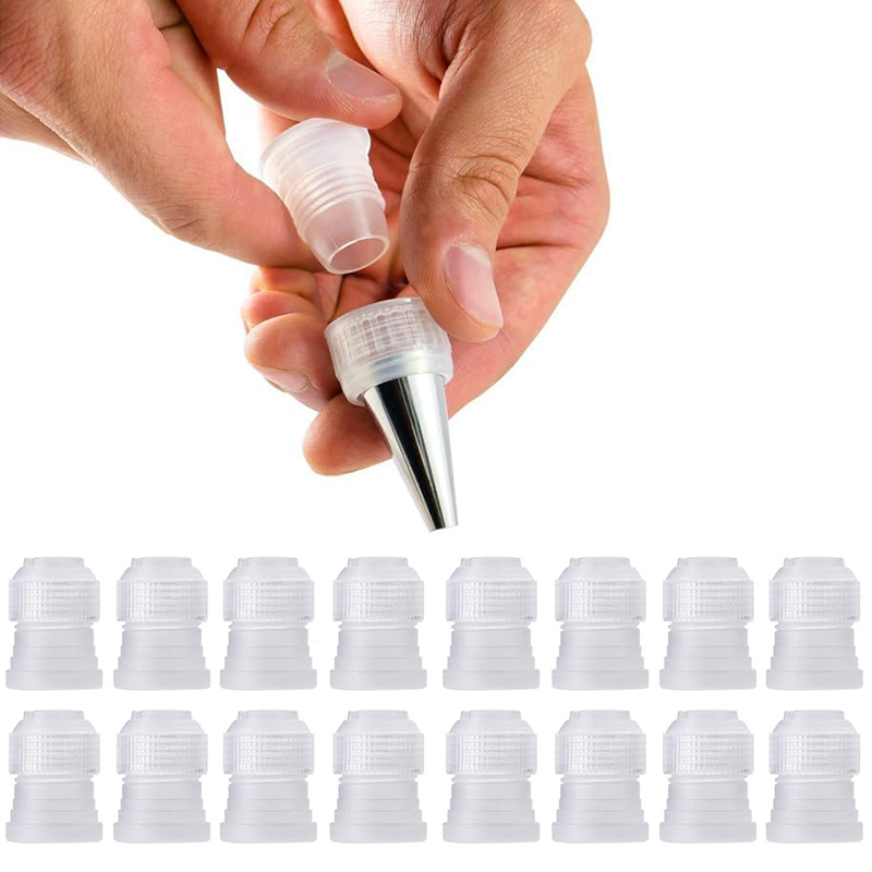 Piping Bag Disposable - 5-20pcs Coupler Adaptor Icing Piping Nozzle