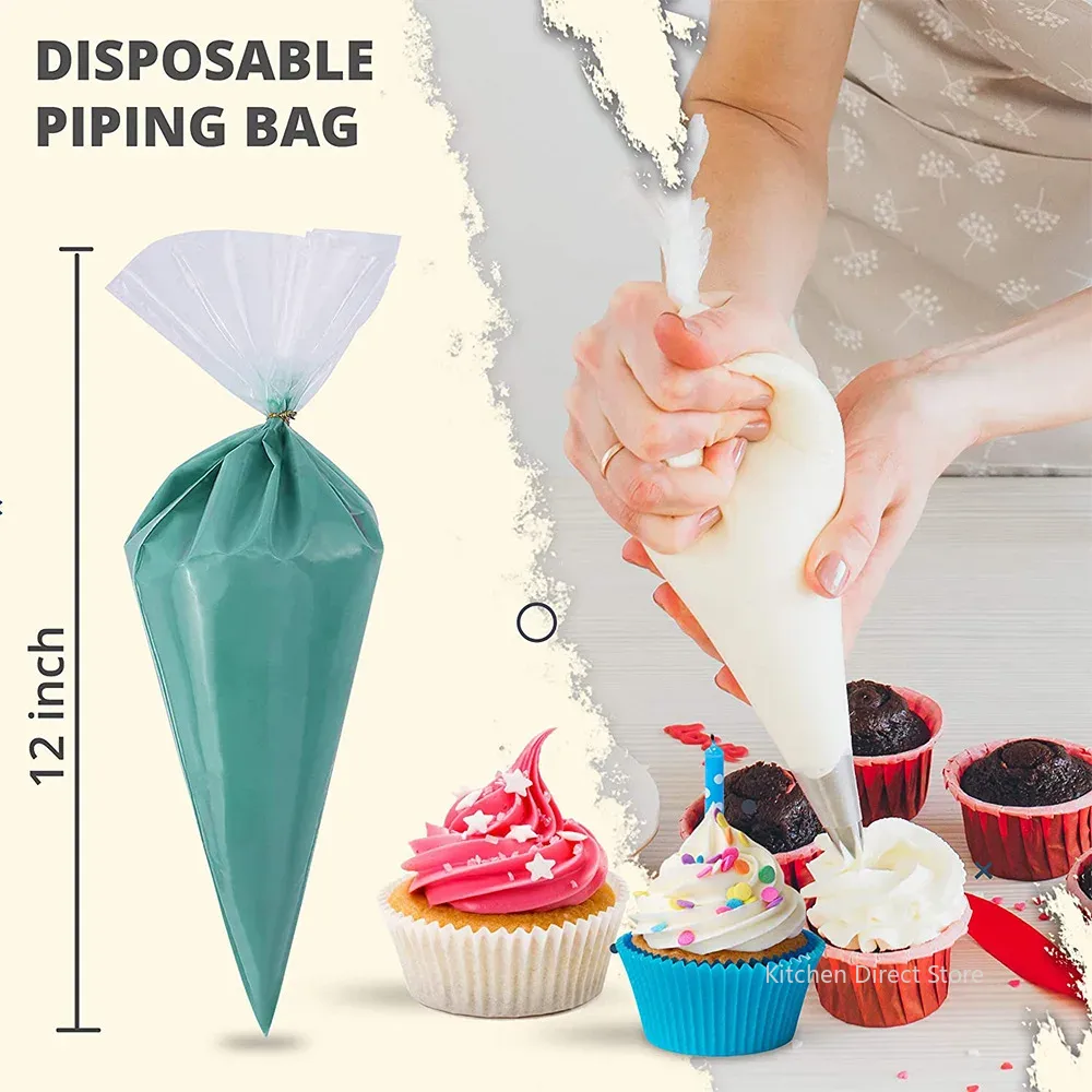 20/50/100PCS Disposable Food P - Piping Bag Disposable review and price