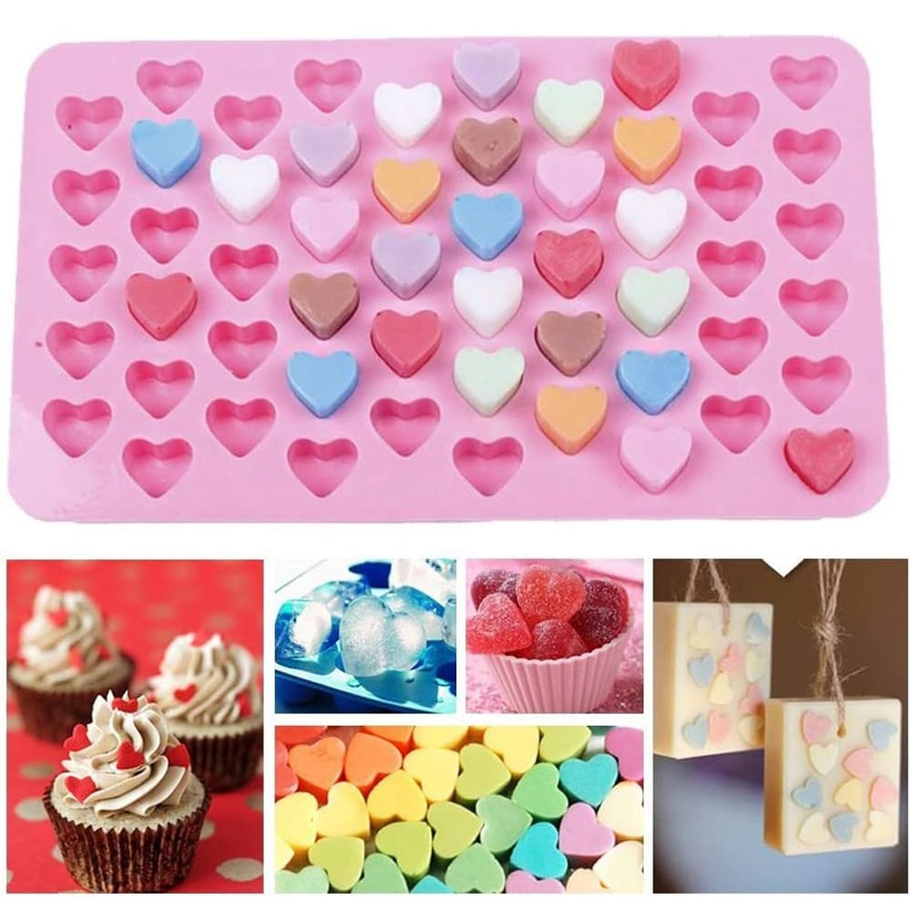 7Pcs Candy Silicone Moulds wit - Kitchen Baking Tray Set review and price