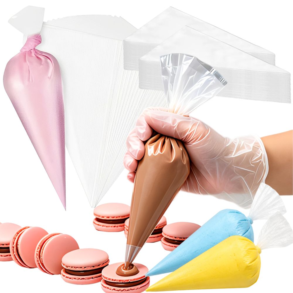 50pcs S/M/L Transparent Dispos - Piping Bag Disposable review and price