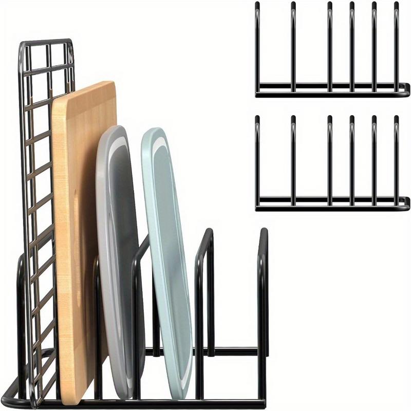 1Pc Cutting Board Organizer Ki - Kitchen Cabinet Baking Sheet Organizer review and price