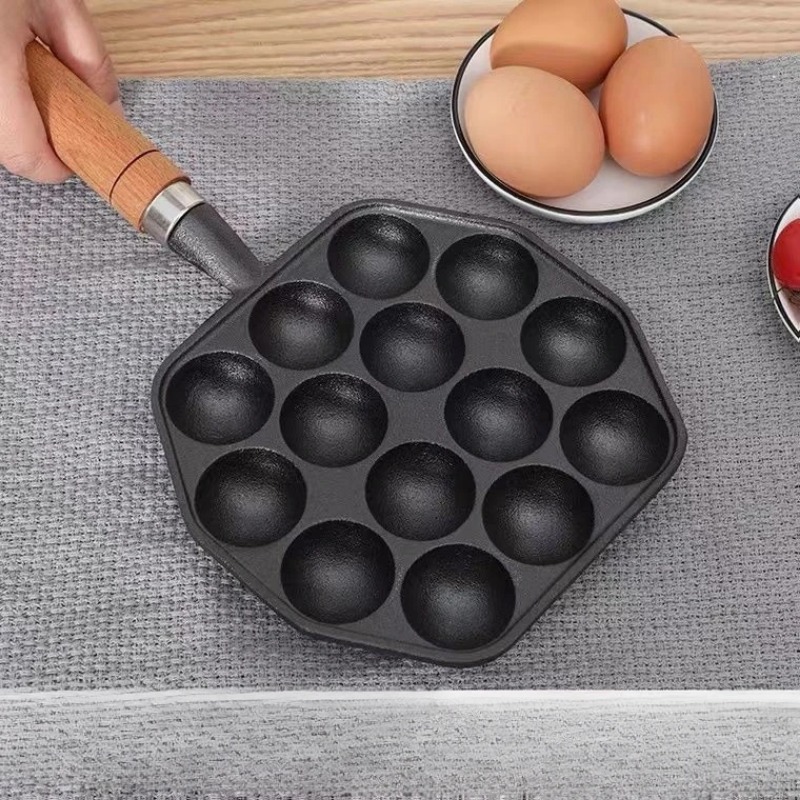 Baking Takoyaki Pan 14 Holes G - Kitchen Baking Brush review and price