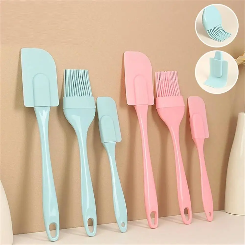 3Pcs Non-Stick Silicone Cream  - Kitchen Baking Brush review and price