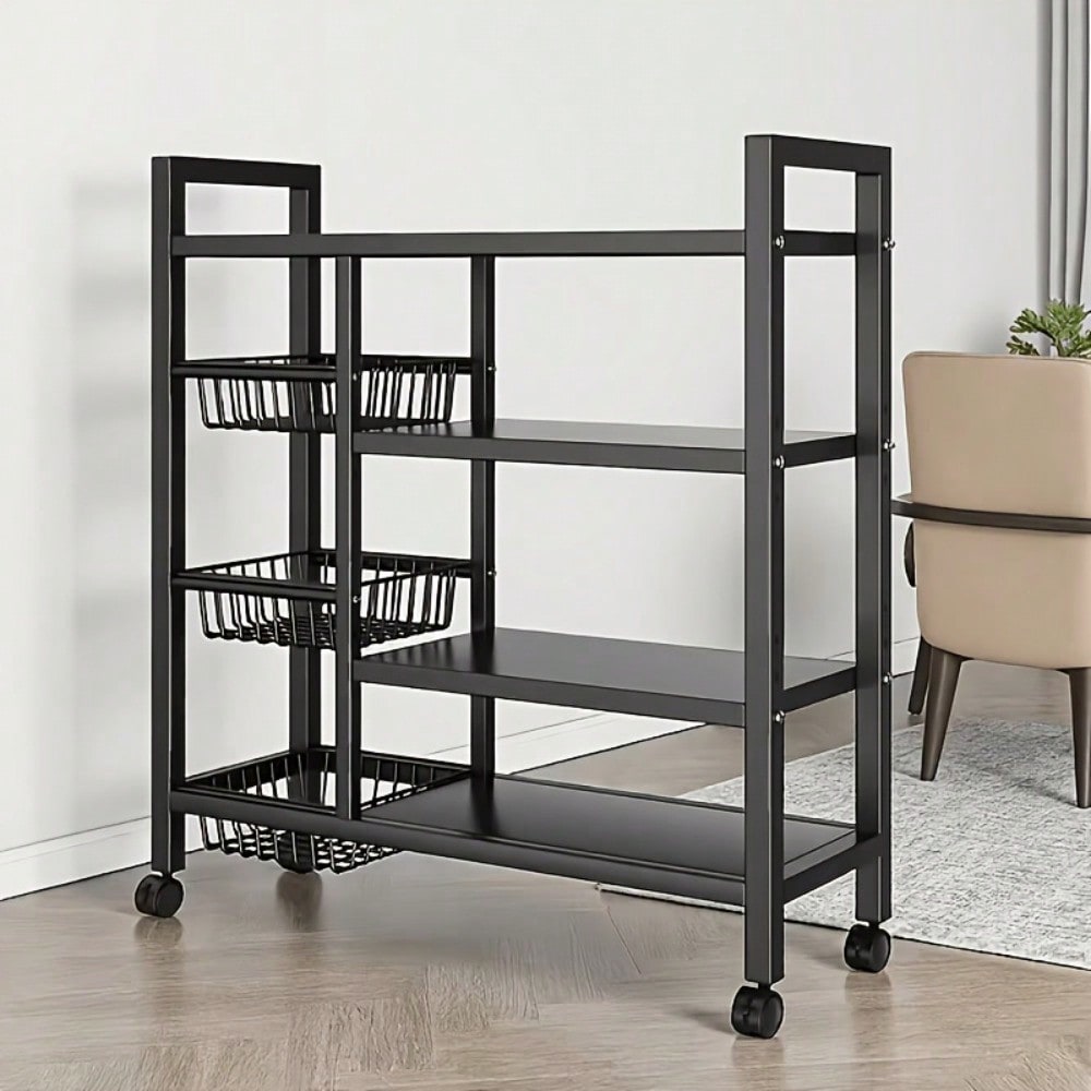 Movable Kitchen Storage Rack W - Kitchen Baking Pantry review and price
