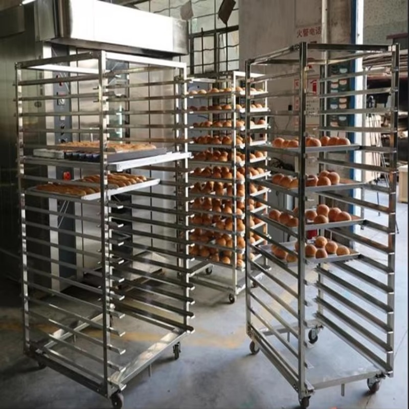 Customized 201 304 Stainless S - Kitchen Baking Trolley review and price