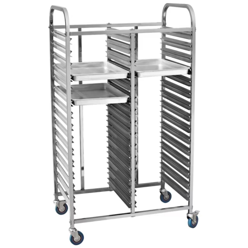 Customized 201 304 Stainless S - Kitchen Baking Trolley review and price
