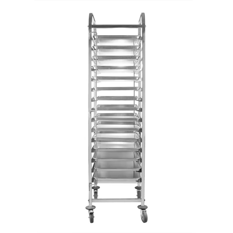 Customized 201 304 Stainless S - Kitchen Baking Trolley review and price