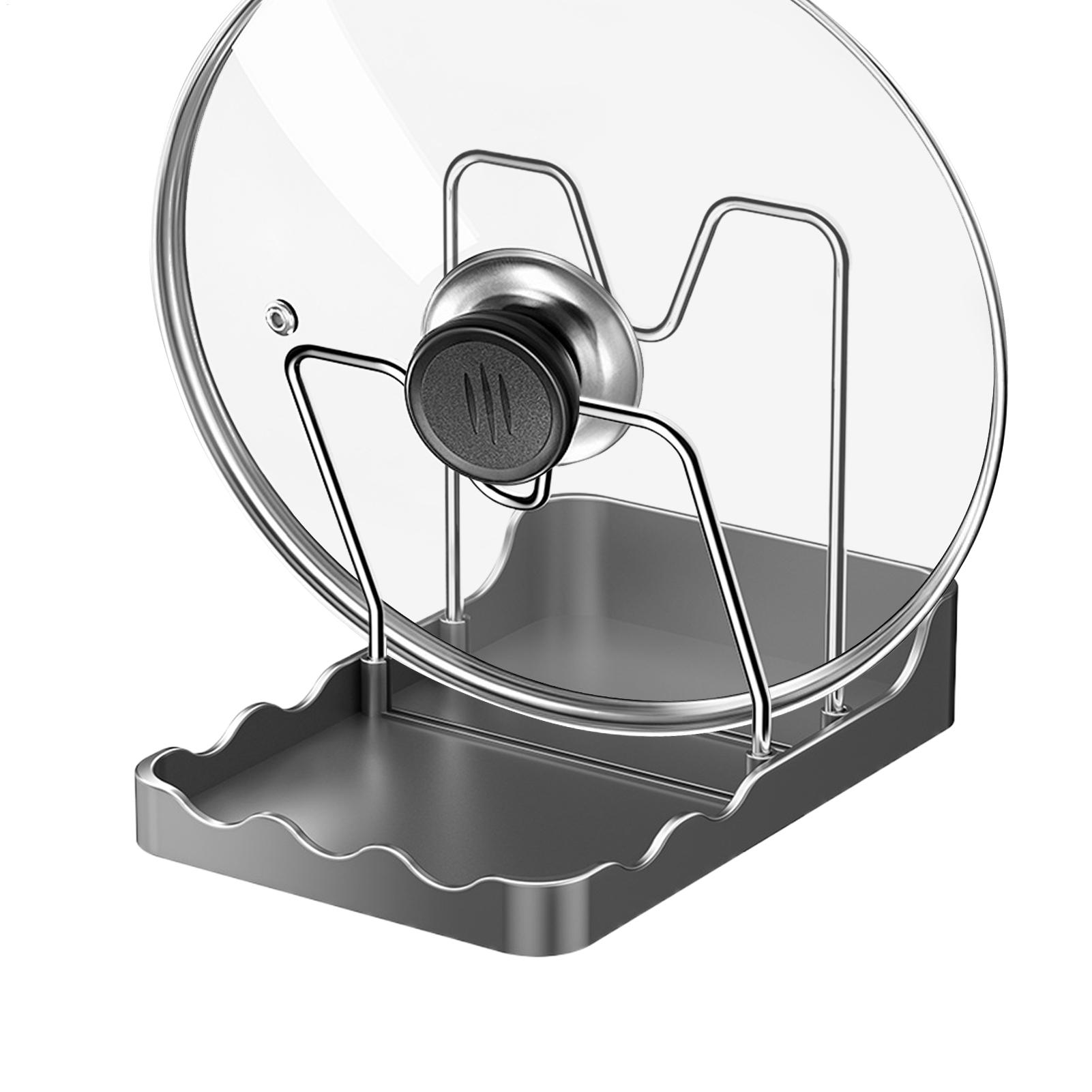 Pot Lid Holder Vertical Spoon  - Kitchen Baking Pantry review and price