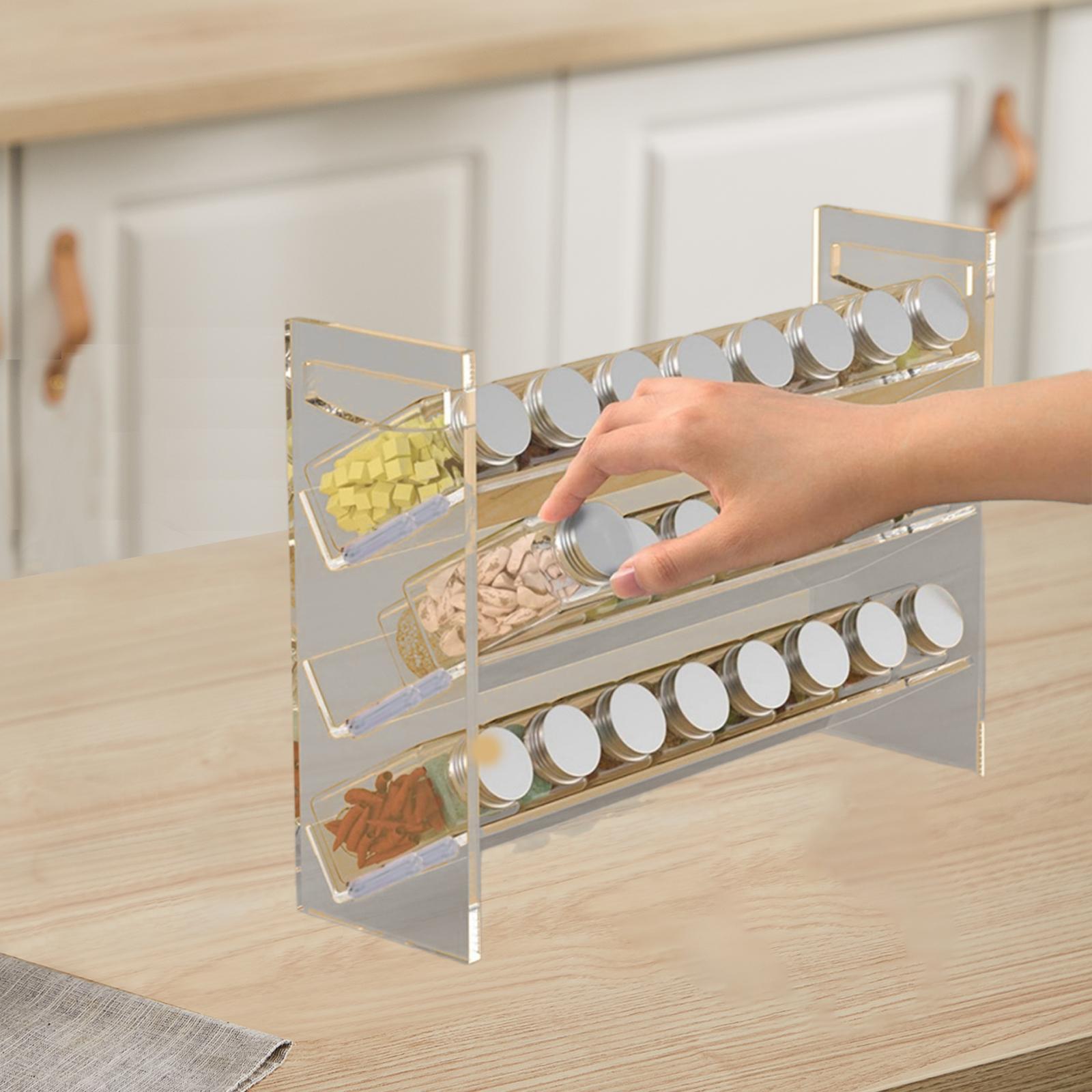 Acrylic Spice Rack Perfume Org - Kitchen Baking Pantry review and price