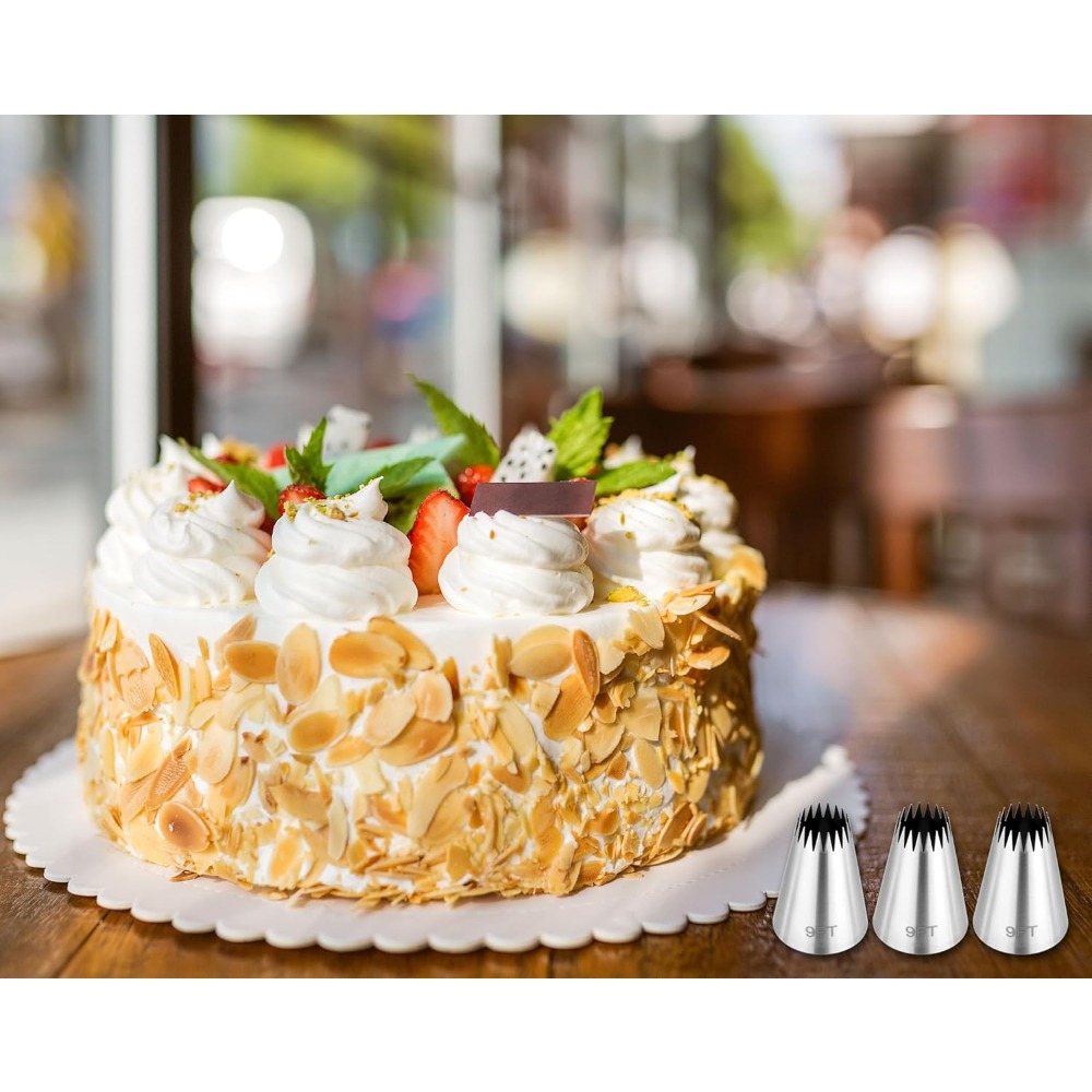 3Pcs Piping Bags and Tips Set, - Piping Bag Disposable review and price