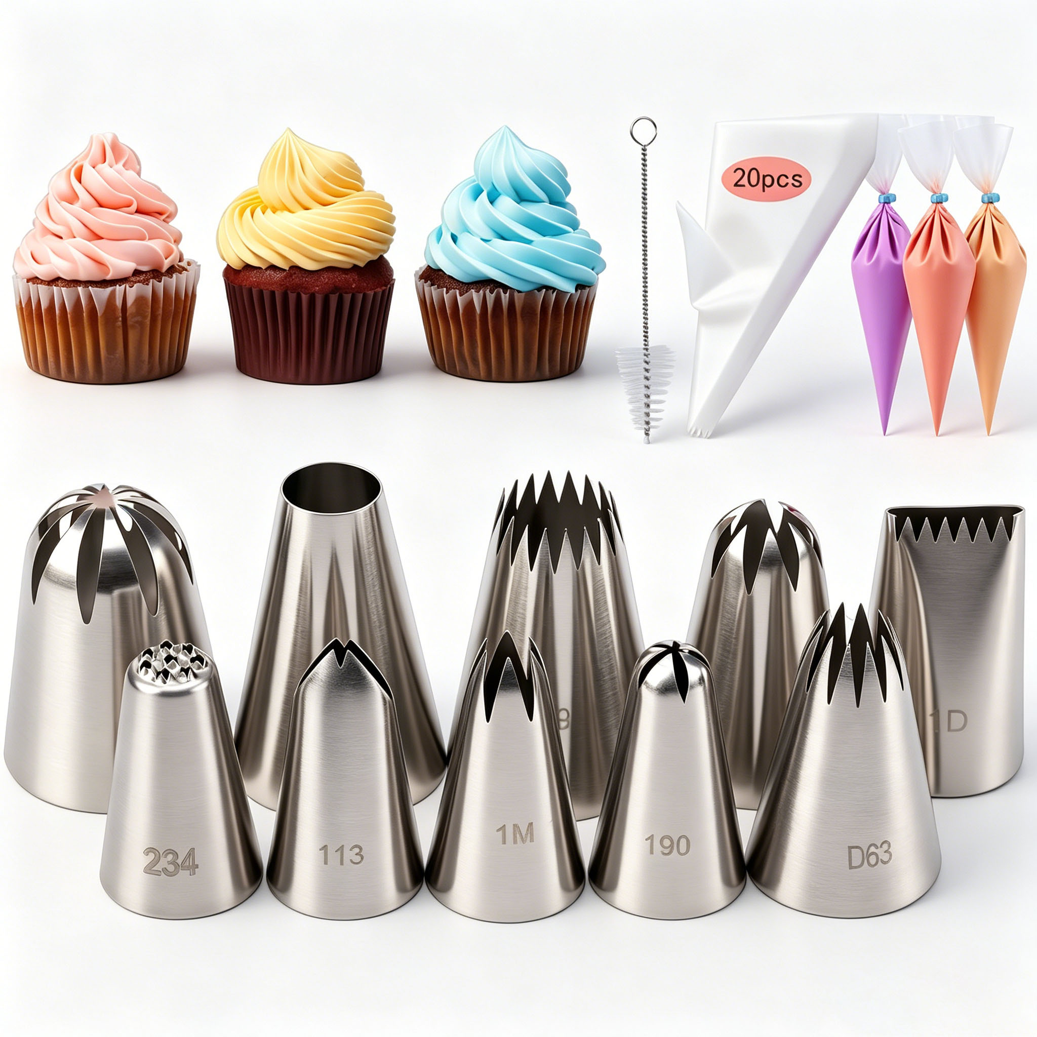 31Pcs Cake Decorating Piping T - Piping Bag Disposable review and price