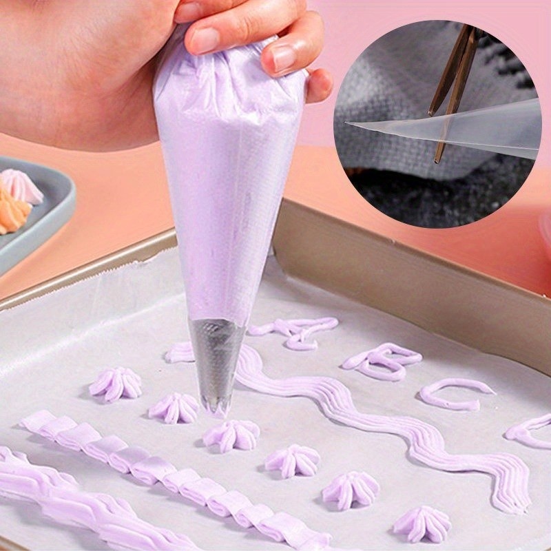 100 Pce - Disposable Piping Ba - Piping Bag Disposable review and price