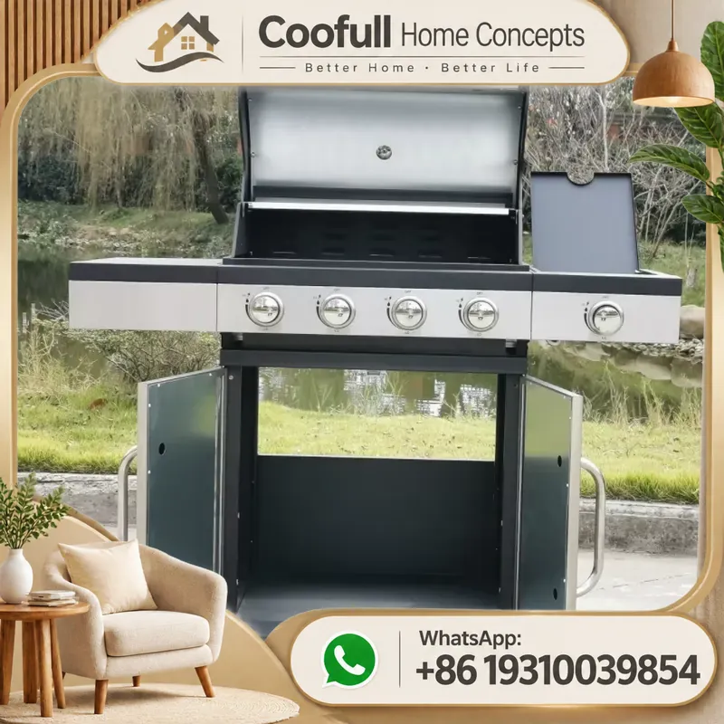 For Commercial Propane Gas BBQ - Kitchen Baking Trolley review and price