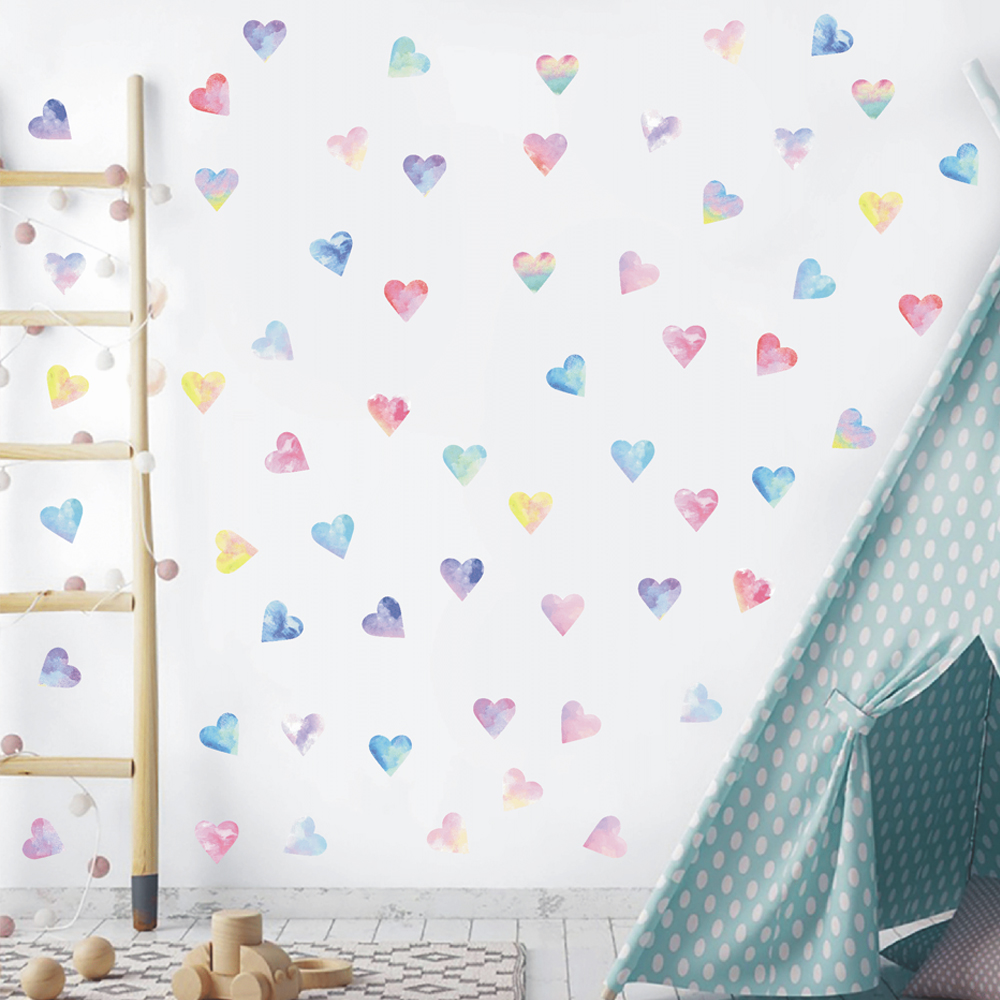 Colorful Hearts Couple Wall St - Kitchen Queen review and price