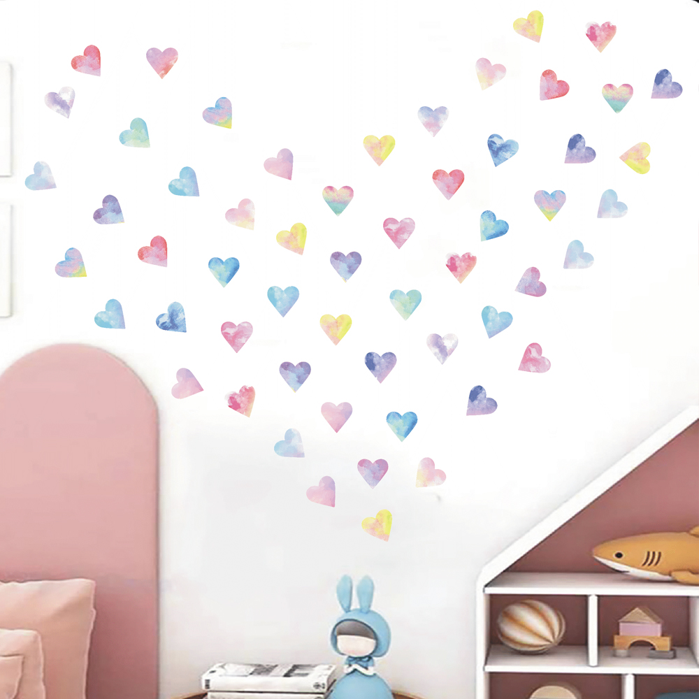 Colorful Hearts Couple Wall St - Kitchen Queen review and price