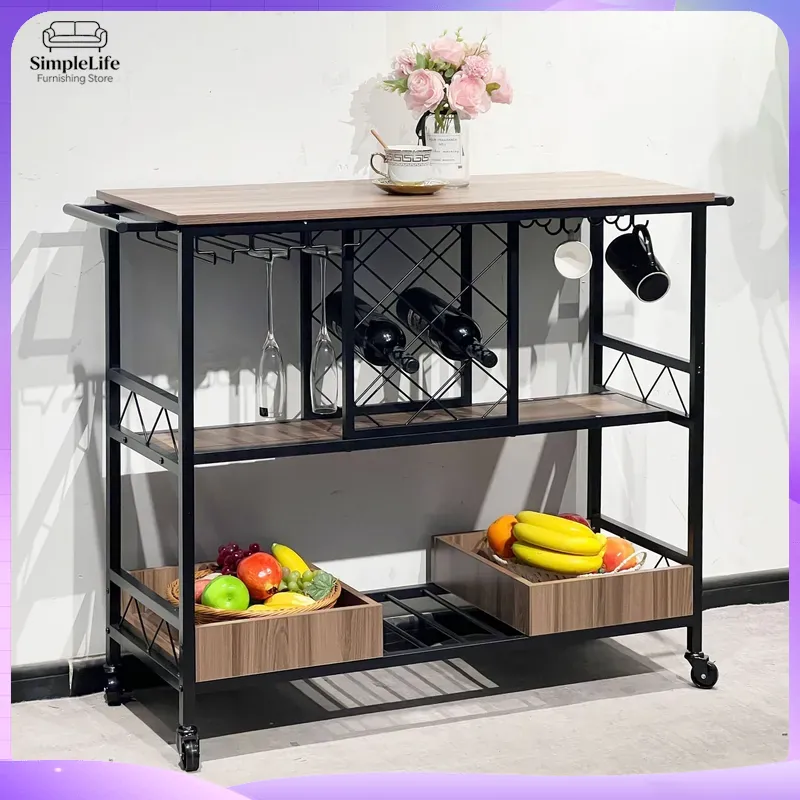 Multifunctional Kitchen Cart w - Kitchen Baking Trolley review and price