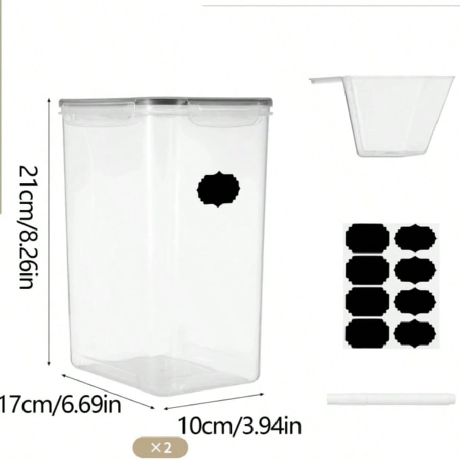 Extra Large Airtight Food Stor - Kitchen Baking Pantry review and price