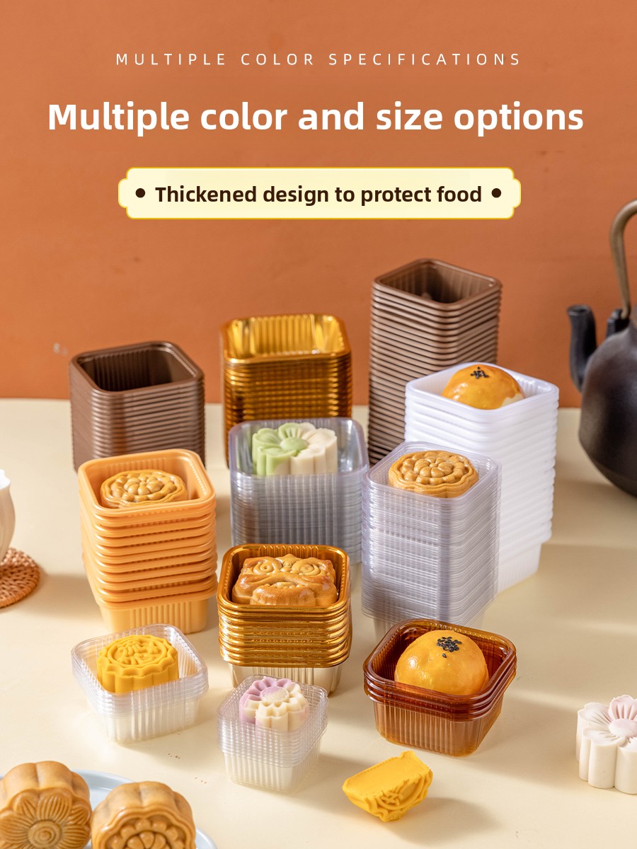 Thickened Plastic Mooncake Pac - Kitchen Baking Area review and price