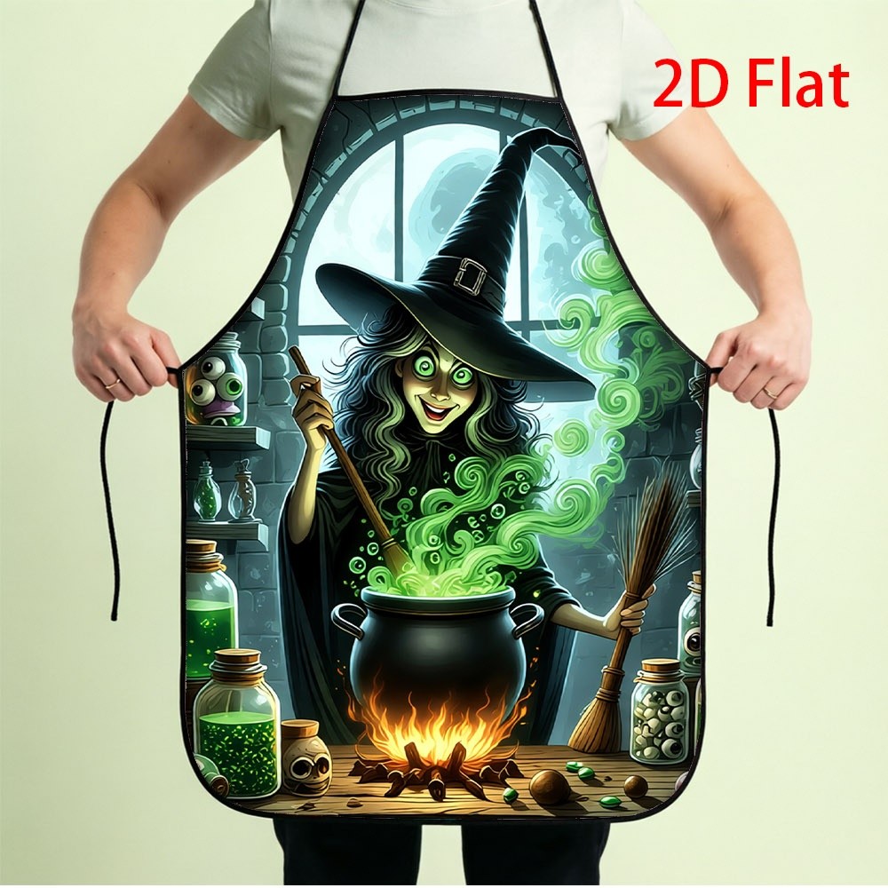 Funny Witch Cooking Apron, Hal - Kitchen Witch Baking review and price