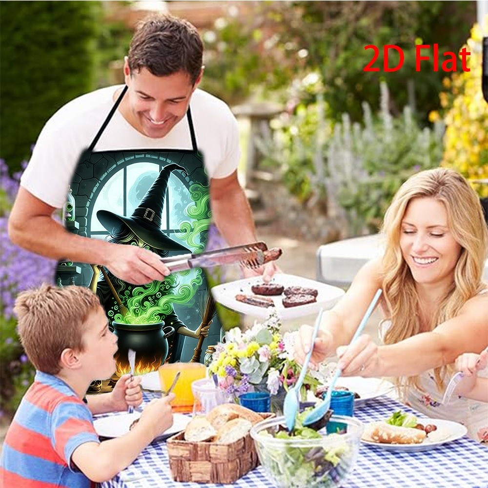 Funny Witch Cooking Apron, Hal - Kitchen Witch Baking review and price