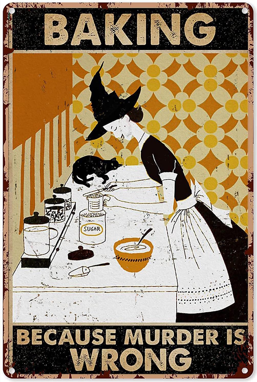 Witch Baking Decor Kitchen Sig - Kitchen Witch Baking review and price