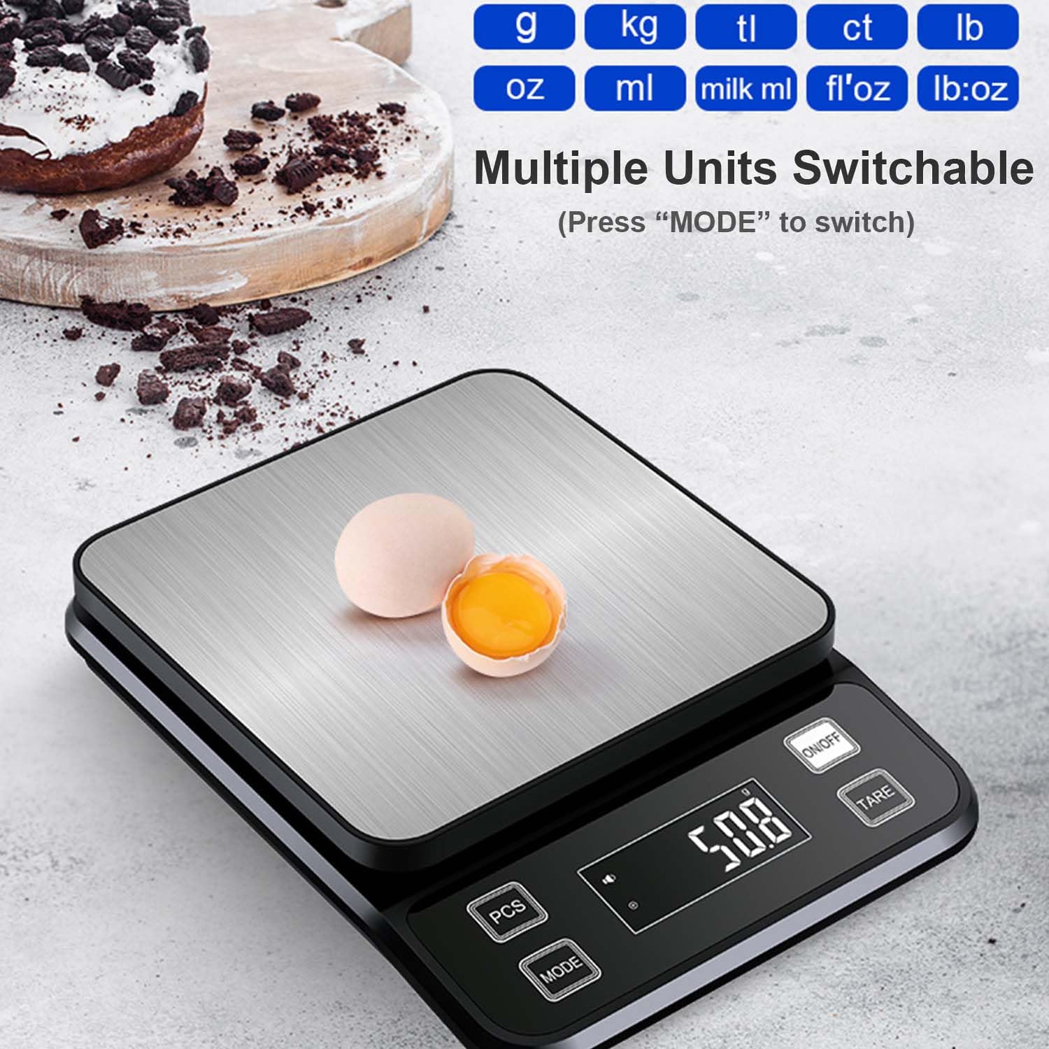 2026 New Waterproof Digital Ki - Kitchen Scale Precise review and price