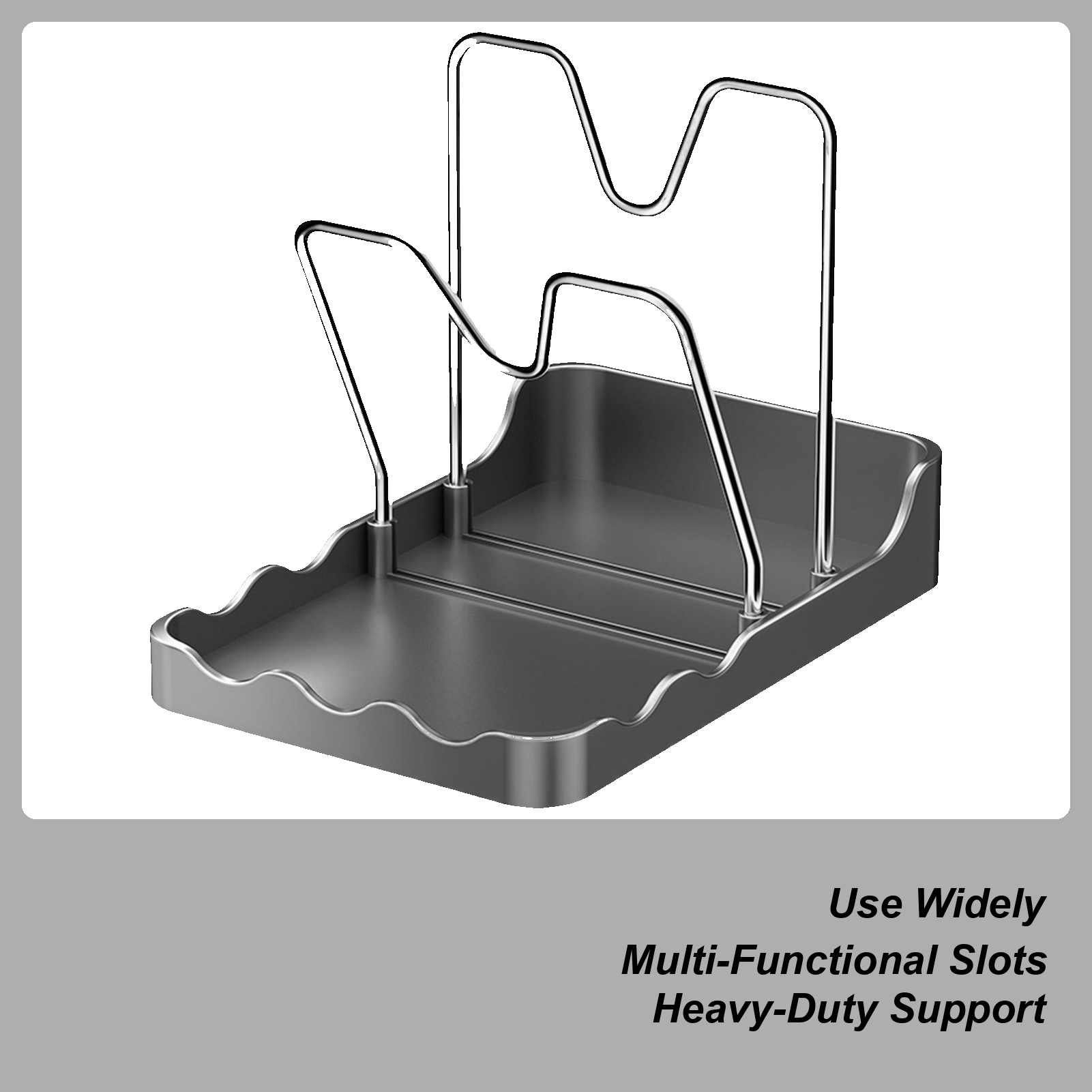 Pot Lid Rack Vertical Spoon Dr - Kitchen Baking Pantry review and price
