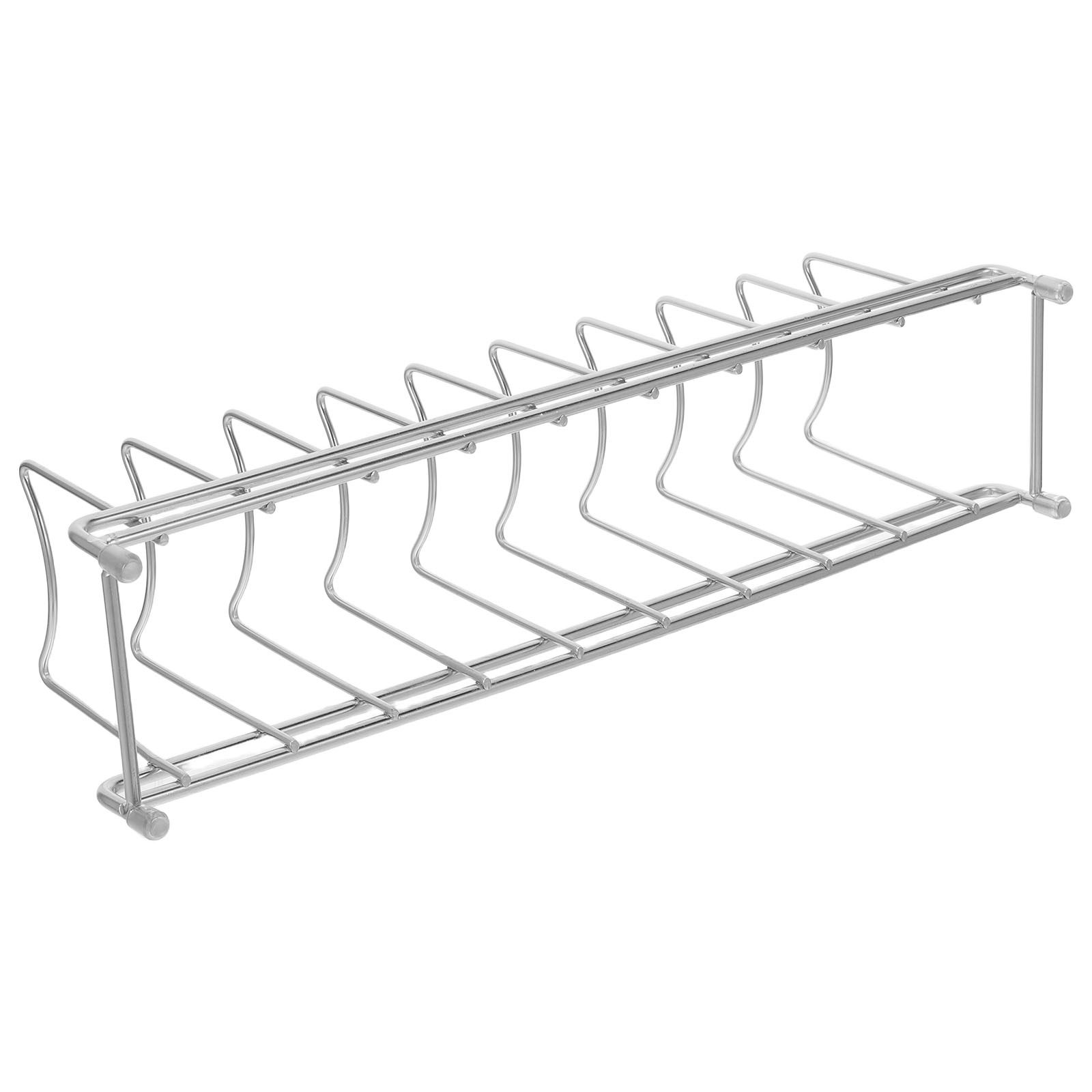 Stainless Steel 9 Section Pot  - Kitchen Cabinet Baking Sheet Organizer review and price