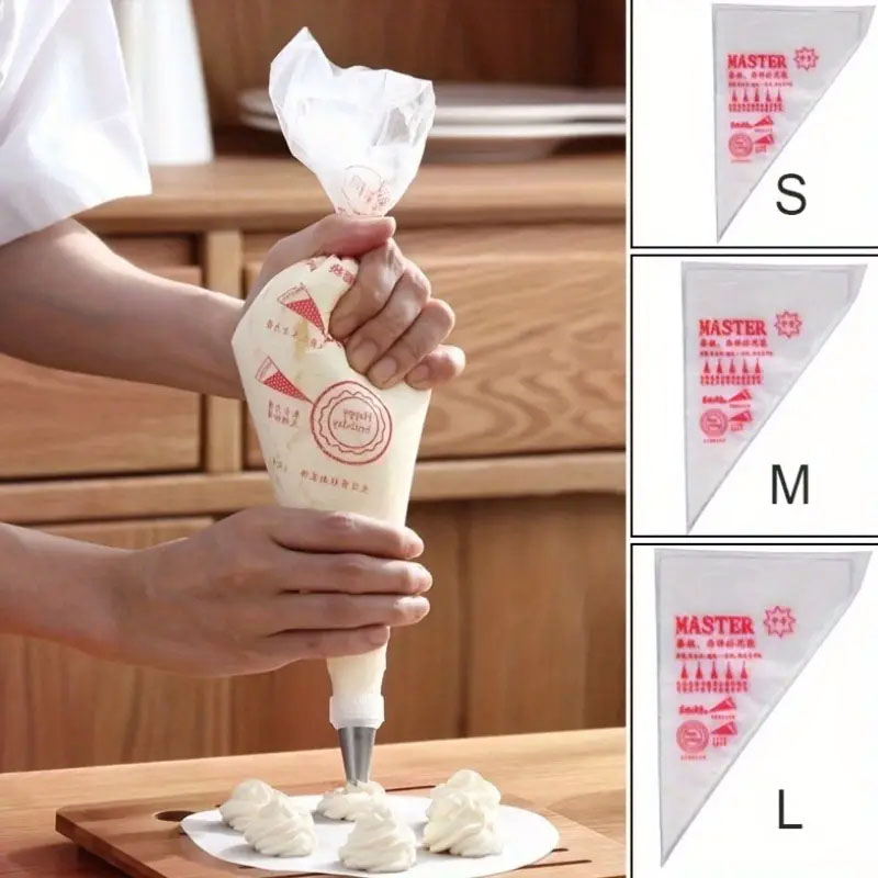 100PCS Thick Disposable Pastry - Piping Bag Disposable review and price