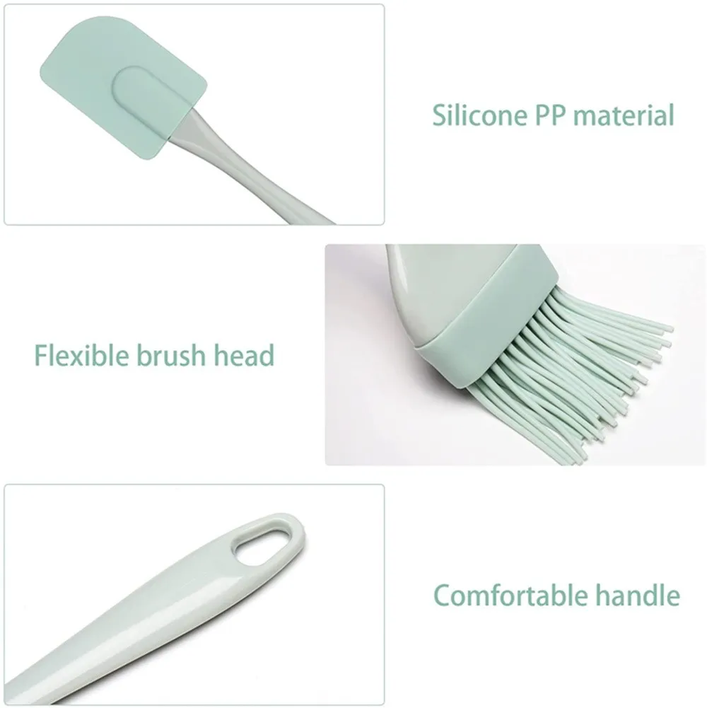 3Pcs Cream Scraper DIY Bread C - Kitchen Baking Brush review and price