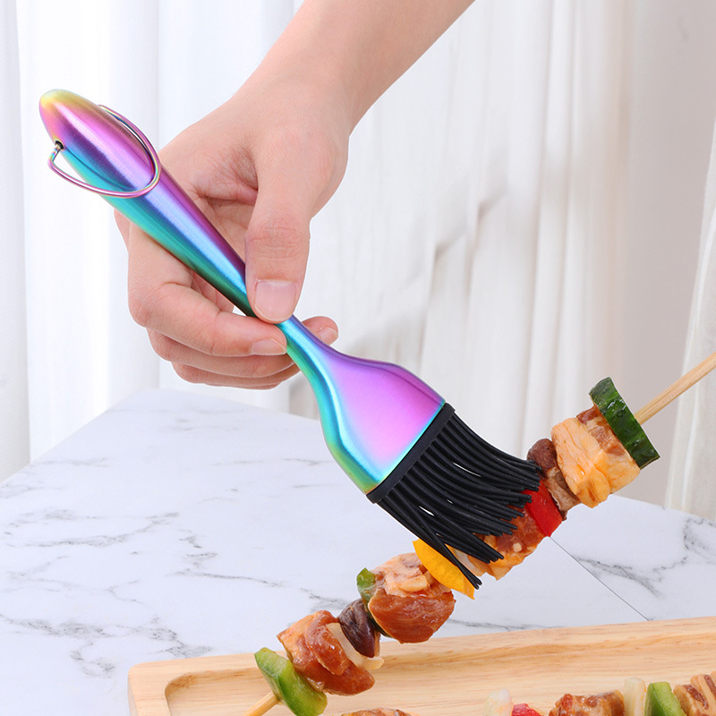 Stainless Steel Silicone Oil B - Kitchen Baking Brush review and price