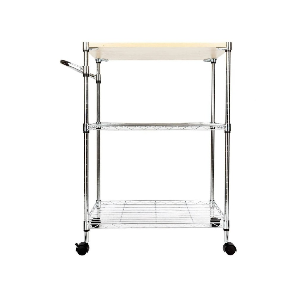 3-Tier Rolling Kitchen Trolley - Kitchen Baking Trolley review and price
