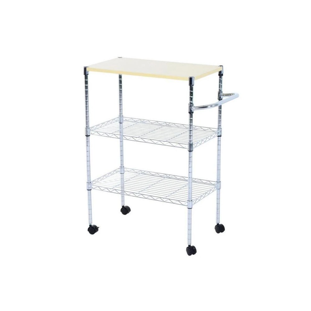 3-Tier Rolling Kitchen Trolley - Kitchen Baking Trolley review and price
