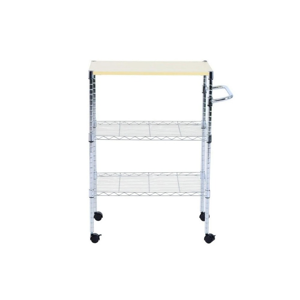 3-Tier Rolling Kitchen Trolley - Kitchen Baking Trolley review and price
