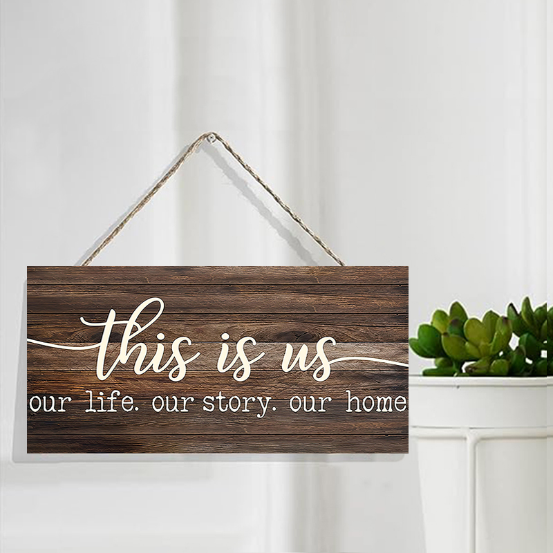 Rustic This is us Wall Hanging - Kitchen Queen review and price