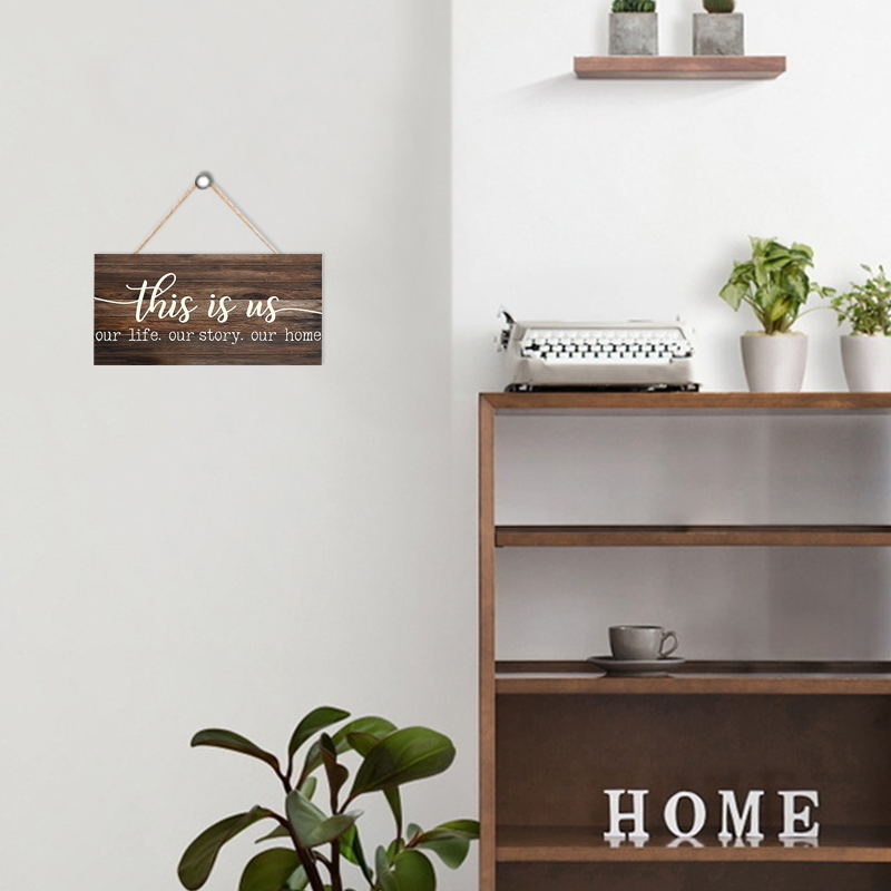 Rustic This is us Wall Hanging - Kitchen Queen review and price