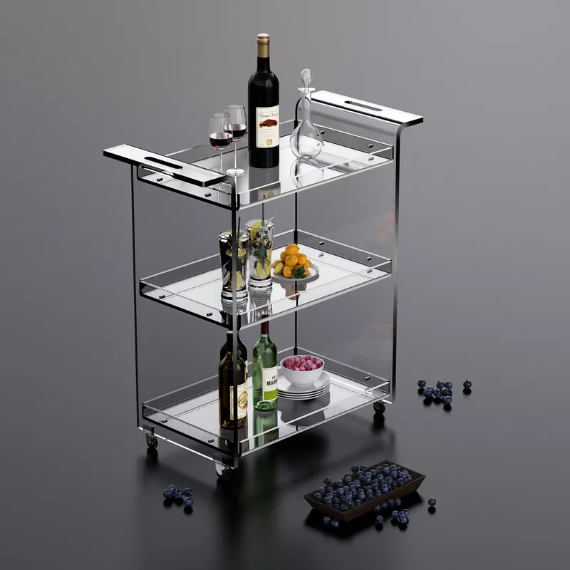 Modern 3-Tier Kitchen Cart wit - Kitchen Baking Trolley review and price