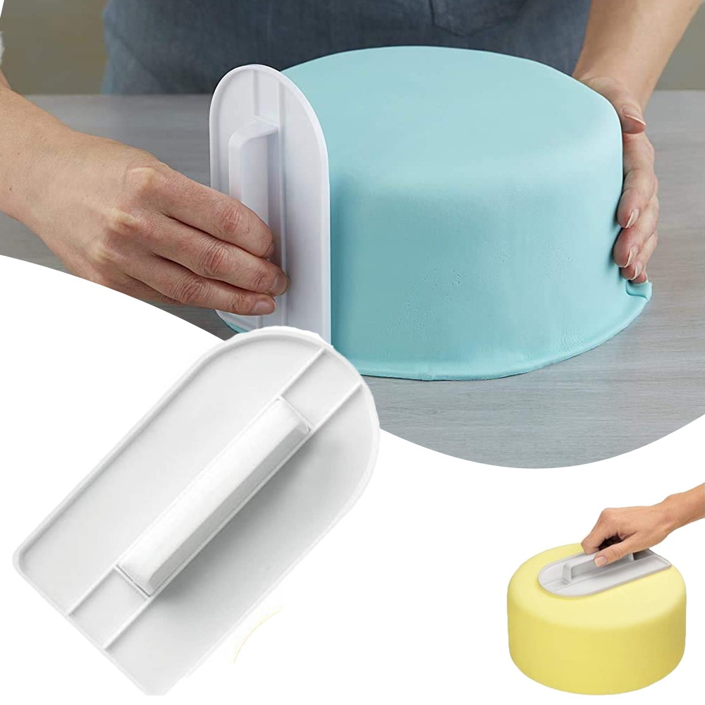 Plastic Cake Smoother DIY Fond - Kitchen Baking Brush review and price
