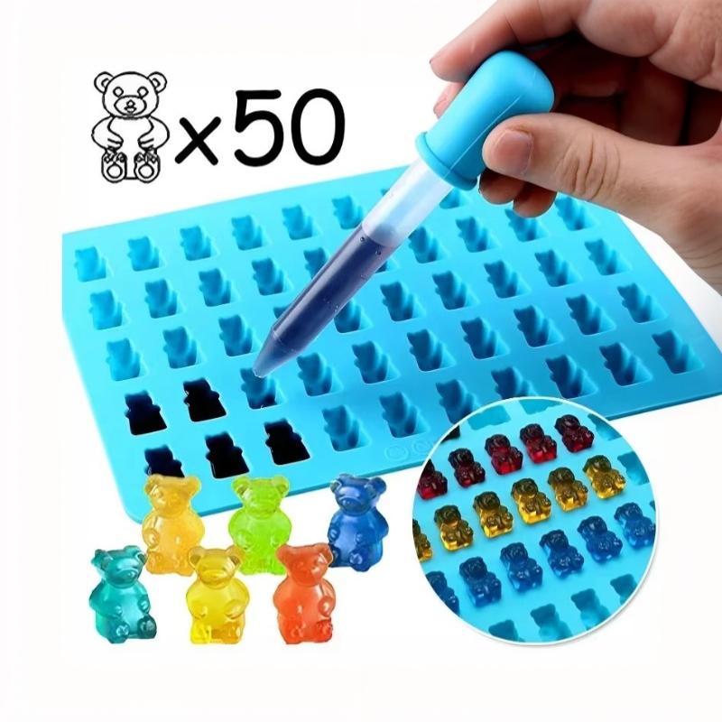 1/5Pcs Candy Gummy Jelly Trays - Kitchen Baking Tray Set review and price
