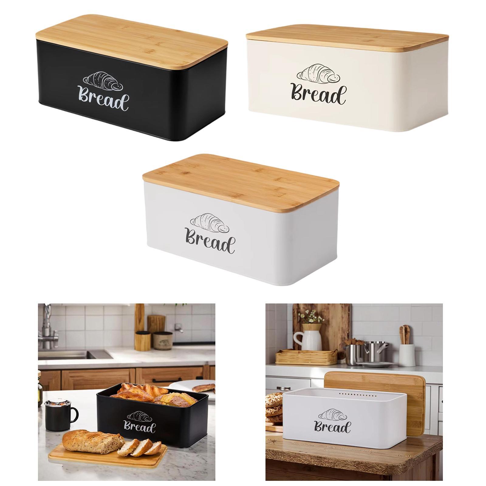Bread Box for Kitchen Countert - Kitchen Baking Pantry review and price