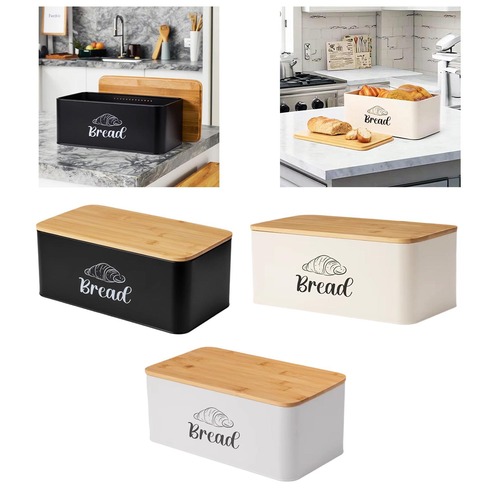 Bread Box for Kitchen Countert - Kitchen Baking Pantry review and price