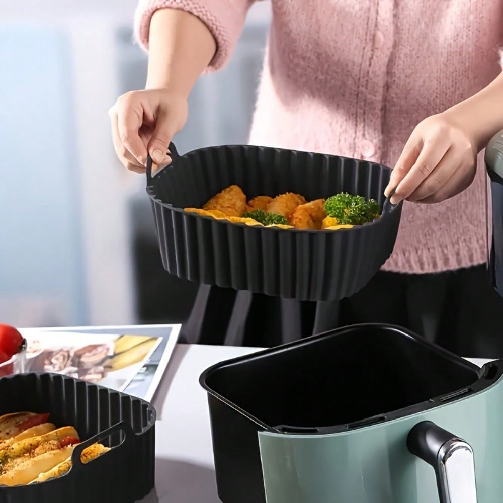 1pc Reusable Silicone Air Frye - Kitchen Baking Store review and price