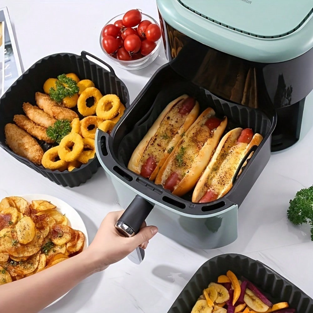 1pc Reusable Silicone Air Frye - Kitchen Baking Store review and price
