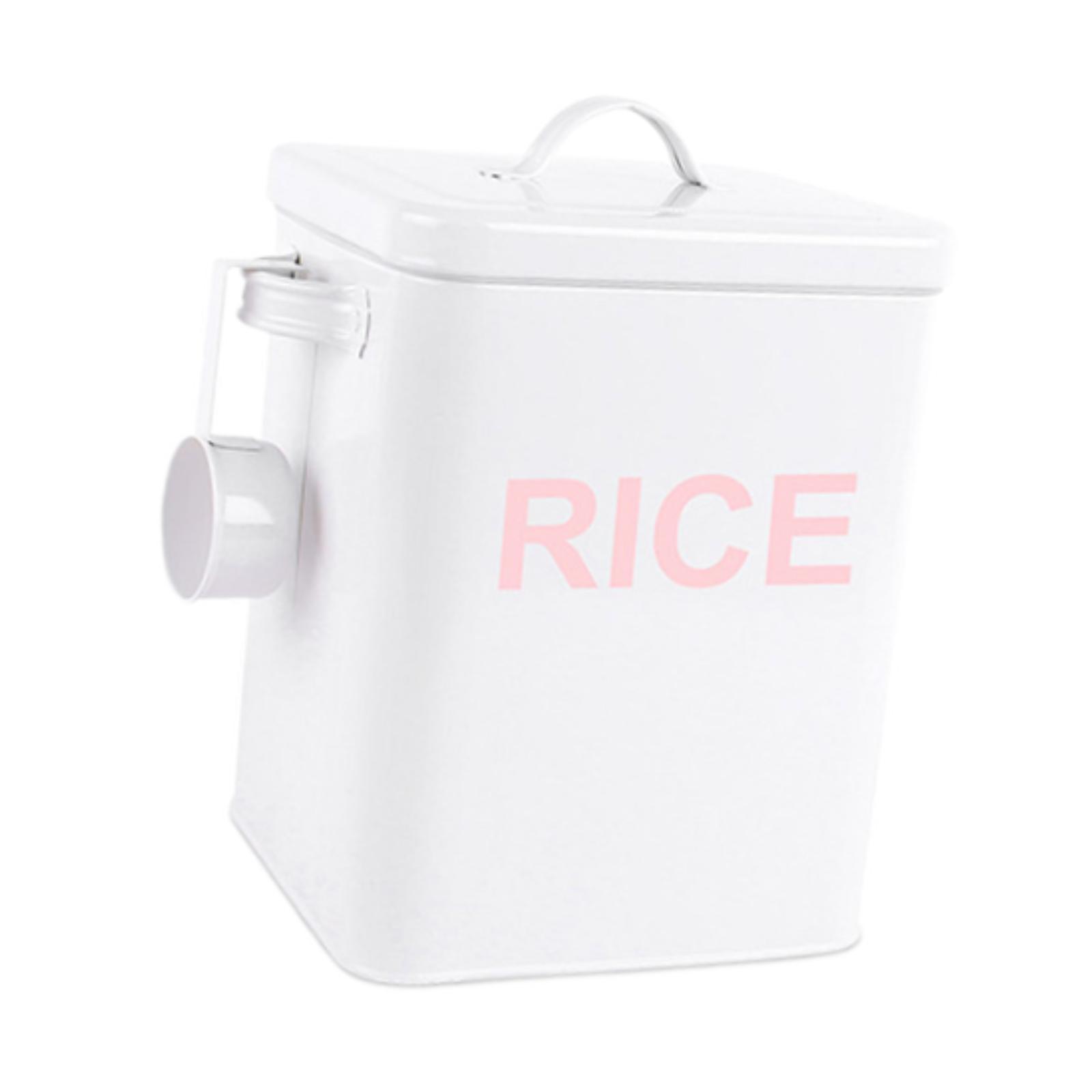 Sealed Metal Rice Storage Box  - Kitchen Baking Pantry review and price