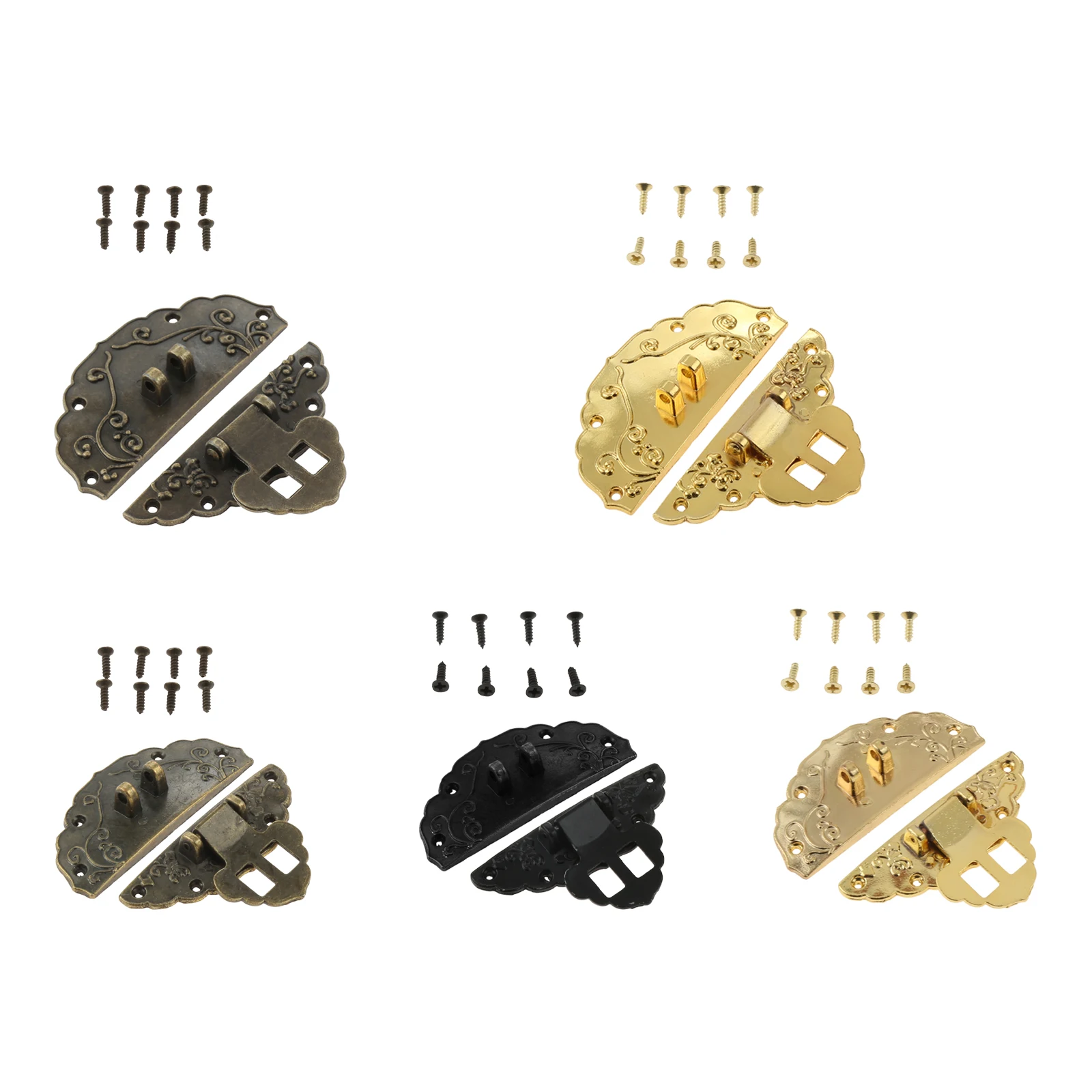 1PC Oval Box Latch Clasp Antiq - Kitchen Queen review and price