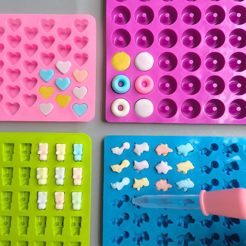 1/5Pcs Candy Gummy Jelly Trays - Kitchen Baking Tray Set review and price