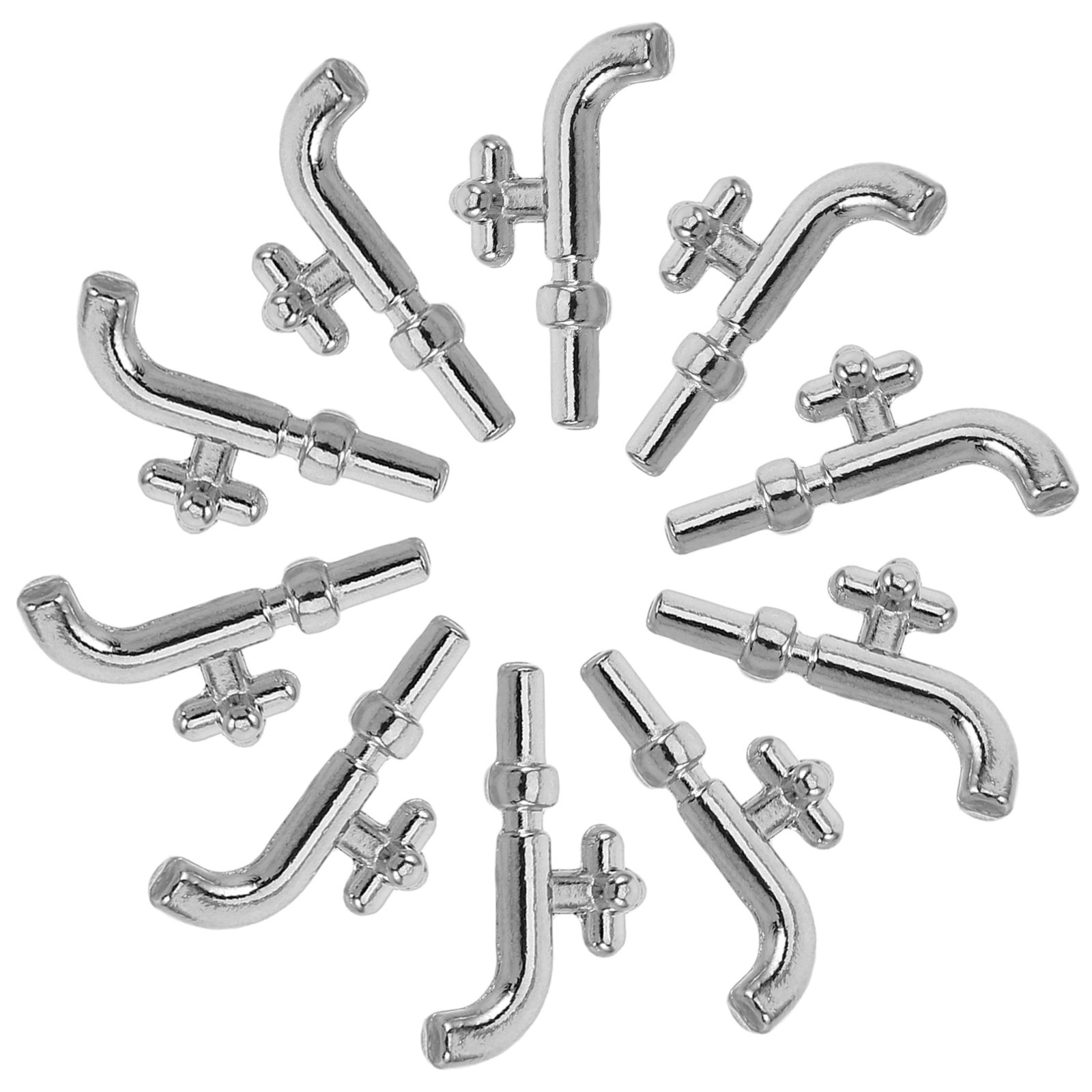 10Pcs Miniature Faucet Dollhou - Kitchen Scale Precise review and price