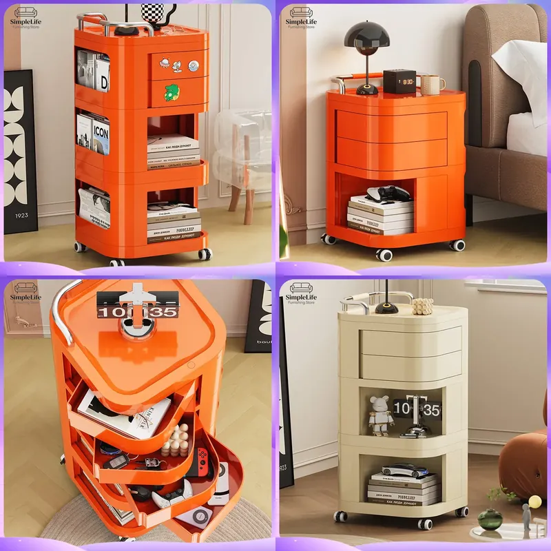 Kitchen Cart with Wheels Rolli - Kitchen Baking Trolley review and price