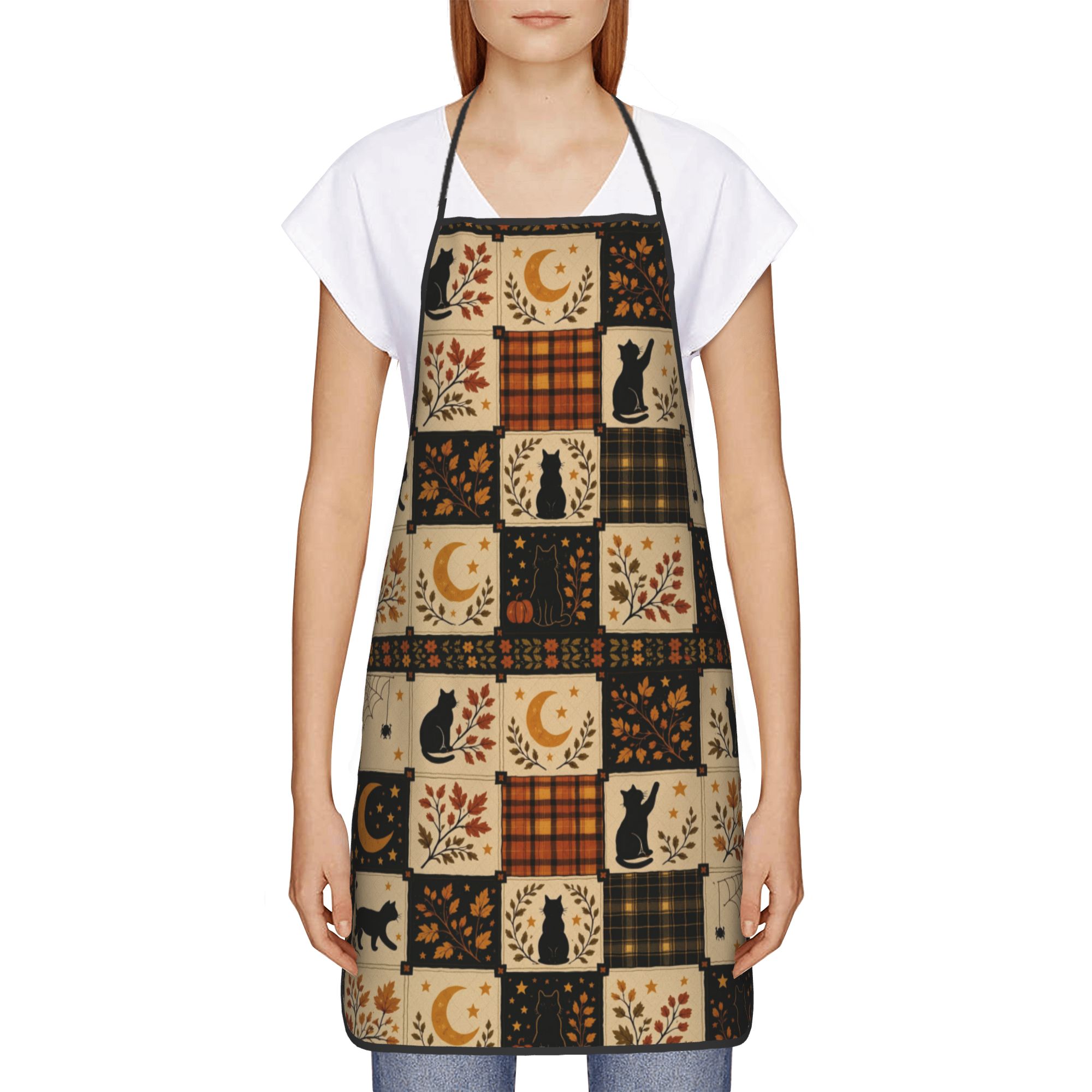 Black Cats Apron Cuisine Cooki - Kitchen Witch Baking review and price
